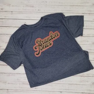 Grey T-shirt w/ Color Logo
